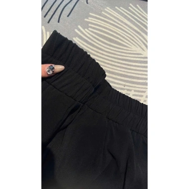 Quần baggy nữ vải tuyết mưa, cạp thun và 3 cúc, size 55-100kg, giảm còn 169k 6