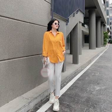 Quần baggy vải cao cấp cạp lưng cao - Quần nữ công sở chất đẹp, giảm giá 119k 3 Quần baggy vải cao cấp cạp lưng cao - Quần nữ công sở chất đẹp, giảm giá 119k 3