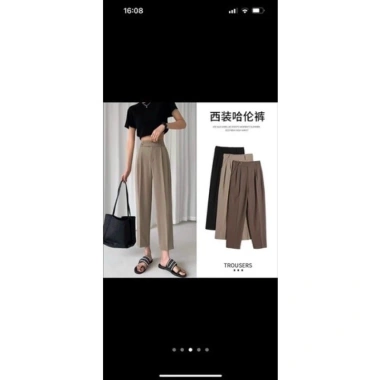 Quần bagyy nữ công sở cạp lệch 2 khuy siêu hách dáng - Mã 02, giảm còn 99.000₫