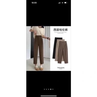 Quần bagyy nữ công sở cạp lệch 2 khuy siêu hách dáng - Mã 02, giảm còn 99.000₫