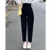 Quần bagyy nữ lưng cao, khóa sau hông, cạp cao vải tuyết mưa dày, co giãn nhẹ - 79.000đ 6