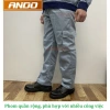 Quần bảo hộ lao động Ando - Quần lẻ túi hộp vải kaki 3/1, giảm giá 111.942đ 6