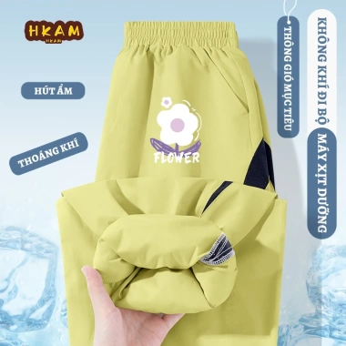 Quần Bé Gái HKAM Mùa Hè Chống Muỗi Nhanh Khô Thoáng Khí In Hoa - Giá chỉ 226.800₫ 9 Quần Bé Gái HKAM Mùa Hè Chống Muỗi Nhanh Khô Thoáng Khí In Hoa - Giá chỉ 226.800₫ 9