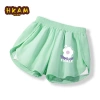 Quần Bé Gái HKAM Short Thể Thao Mùa Hè Trẻ Em, Thiết Kế In Hoa Tím, Thoải Mái và Mát Mẻ 8