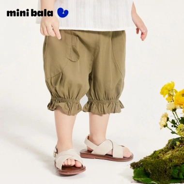 Quần Bé Gái minibala 2.025 Mùa Hè Capri Denim Dễ Thương Mềm Mại Giá 482.760₫