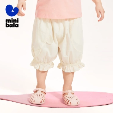 Quần Bé Gái minibala 2.025 Mùa Hè Capri Denim Dễ Thương Mềm Mại Giá 482.760₫