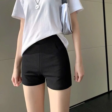 Quần Black Funoff Biker Short Nữ Dáng Ngắn Nâng Mông Giá 45k 4