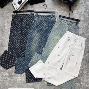 Quần Bò Jeans Nữ Dáng Suông Lưng Cao Tôn Dáng Quảng Châu Cao Cấp 427.500₫