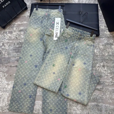 Quần Bò Jeans Nữ Dáng Suông Lưng Cao Tôn Dáng Quảng Châu Cao Cấp 427.500₫