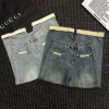 Quần Bò Jeans Nữ Suông Dáng Nấm Xắn, Gấu Lưng Cao, Tôn Dáng Ống Rộng – Quảng Châu Cao Cấp, Giá chỉ 361.000₫ 5