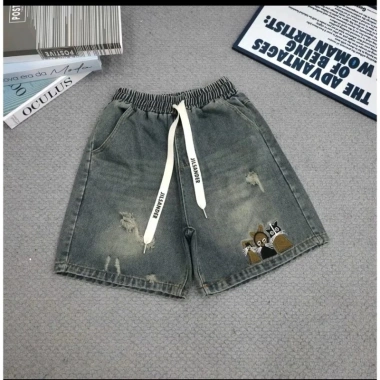 Quần bò lử thêu mèo QC cao cấp - ảnh thật, size 75, chỉ 96.000đ (giá gốc 115.200đ)
