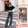 Quần Bò Ống Rộng Rách Hông Đùi - Cá Tính Trẻ Trung, Hot Trend, Giá 149.000₫