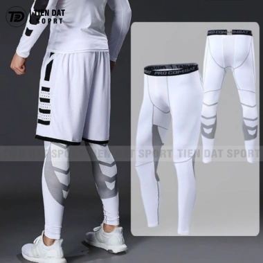 Quần Body Thun Dáng Dài Họa Tiết Combat Nam - Giữ Nhiệt, Thoải Mái, Giá 115k