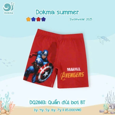 Quần Bơi Bé Trai Dokma DQ2.682/DQ2.683 11-35kg 3-12 tuổi Giá Ưu Đãi 85.000₫ 2