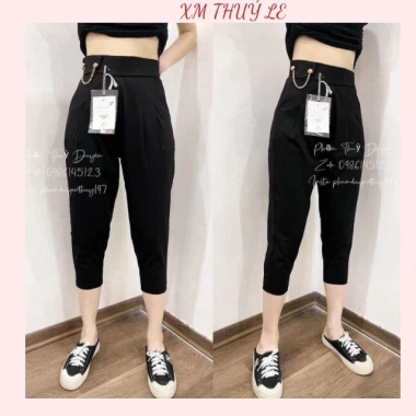 Quần bom dáng lỡ UMI Hàn - Quần ngố nữ co giãn 4 chiều siêu rẻ 75k 3