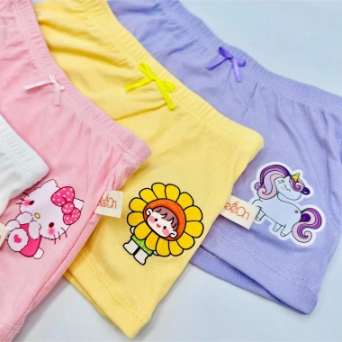 Quần chip bé gái BeeOn Petit vải sợi tre cao cấp, siêu mềm mịn, thoáng mát, in hình xinh xắn - Giá chỉ 70.000 6