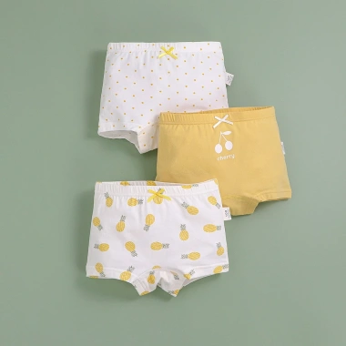 Quần chip bé gái DINOKING Combo 3 chiếc cotton cao cấp mềm bảo vệ vùng kín 165k 10