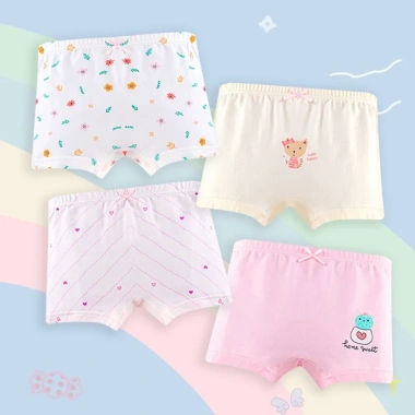 Quần chip bé trai BabyloveGO lót boxer cotton giãn mềm mại - Giá 69.000 giảm từ 89.700