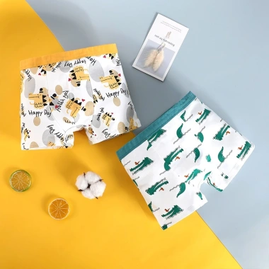 Quần chip bé trai BabyloveGO lót boxer cotton giãn mềm mại - Giá 69.000 giảm từ 89.700