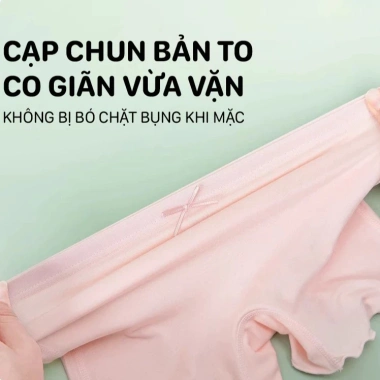 Quần chip đùi cotton bé gái BabyloveGO BH7.002: mềm mịn, thấm hút, kháng khuẩn 5