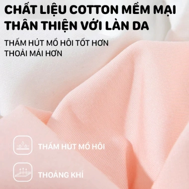 Quần chip đùi cotton bé gái BabyloveGO BH7.002: mềm mịn, thấm hút, kháng khuẩn 6