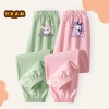 Quần Chống Muỗi Bé Gái 100% Cotton Mỏng Mùa Hè Thời Trang In Họa Tiết Thỏ - 120k