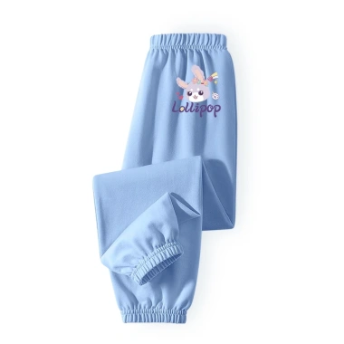 Quần Chống Muỗi Bé Gái 100% Cotton Mỏng Mùa Hè Thời Trang In Họa Tiết Thỏ - 120k 9