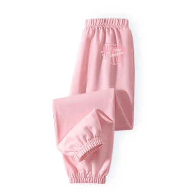 Quần Chống Muỗi Bé Gái 100% Cotton Mùa Hè Thời Trang In Họa Tiết Tình Yêu