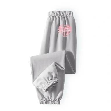 Quần Chống Muỗi Bé Gái 100% Cotton Mùa Hè Thời Trang In Họa Tiết Tình Yêu