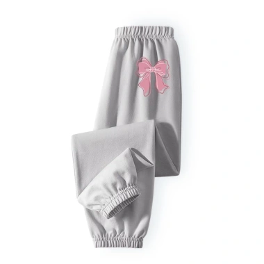 Quần Chống Muỗi Bé Gái 100% Cotton Mùa Hè - Thời Trang Nơ In Họa Tiết Giá 120k 3