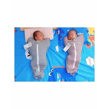 Quấn chũn ủ nhộng Unibaby - Túi ngủ sọc nhiều màu, giúp bé sơ sinh ngủ ngon, giảm giá 18%