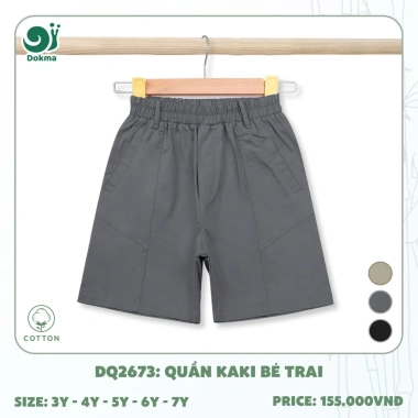 Quần Cộc Bé Trai Cotton 13-25kg 3-7 tuổi DQ2.111 DQ2.025 DQ2.673 - Giá 109k 6