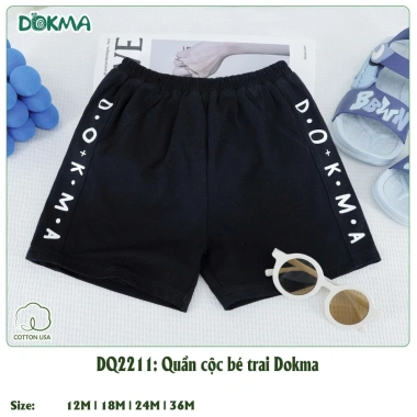 Quần Cộc và Chục Cotton Dokma DQ2.183 DQ2.211 cho Bé 9-13kg/9-36M - Giá 65.000đ