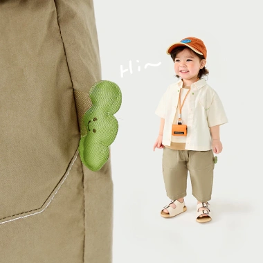 Quần Cocoon Minibala Boys Kids Mềm Mại Thoáng Khí Túi Crop - Giá ưu đãi 440.640đ