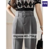 Quần công sở nữ RU.BY cạp liền kèm đai, baggy cạp cao, màu đẹp – giá 91.000₫ 4