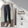 Quần công sở Yumi Store nữ cap cao cúc triết 2 ly trước gol Nhật quần bagy 289k 8
