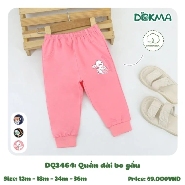 Quần Cotton Bo Ống Bé 8-13kg - Đầm Đẹp, Thoáng Mát, Giá 75.000₫ (Giảm từ 91.500₫) 4 Quần Cotton Bo Ống Bé 8-13kg - Đầm Đẹp, Thoáng Mát, Giá 75.000₫ (Giảm từ 91.500₫) 4