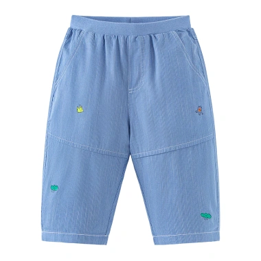 Quần crop Denim Minibala Boys Cocoon cho bé trai, thoáng khí, mềm mại, giá 630.720đ 4