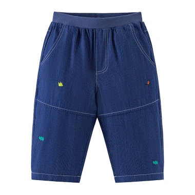 Quần crop Denim Minibala Boys Cocoon cho bé trai, thoáng khí, mềm mại, giá 630.720đ 6