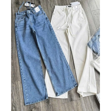 Quần Culottes Jeans Trơn Lưng Cao Dây Thắt Eo ZARA - Giá Ưu Đãi 395.000₫ 2 Quần Culottes Jeans Trơn Lưng Cao Dây Thắt Eo ZARA - Giá Ưu Đãi 395.000₫ 2