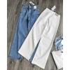 Quần Culottes Jeans Trơn Lưng Cao Dây Thắt Eo ZARA - Giá Ưu Đãi 395.000₫ 6