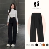 Quần culottes nữ ống suông vải gold mượt tôn dáng - Quần tây công sở H Store