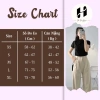 Quần culottes nữ ống suông vải gold mượt tôn dáng - Quần tây công sở H Store 2