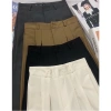 Quần culottes nữ ống suông vải gold mượt tôn dáng - Quần tây công sở H Store 3