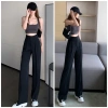 Quần Culottes ống suông cạp cao dài 100cm, cạp bản to 7cm, 2 khuy – Siêu đẹp MA8.888 chỉ 75.000₫ 2