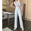 Quần Culottes ống suông cạp cao dài 100cm, cạp bản to 7cm, 2 khuy – Siêu đẹp MA8.888 chỉ 75.000₫ 8