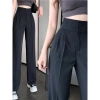 Quần Culottes ống suông cạp cao dài 100cm, cạp bản to 7cm, 2 khuy – Siêu đẹp MA8.888 chỉ 75.000₫ 10