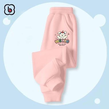 Quần dài BabyloveGO bé trai & bé gái, nỉ hai da dày ấm, dáng thể thao, giá 119k
