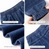 Quần dài bé BabyloveGO jeans bò jogger chun gấu phong cách Hàn Quốc - 179k 4