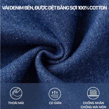 Quần dài bé BabyloveGO jeans bò jogger chun gấu phong cách Hàn Quốc - 179k 5